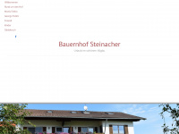 bauernhof-steinacher.de Webseite Vorschau