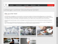 lechner-kuechentechnik.com Webseite Vorschau