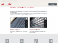 alulux-konfigurator.de Webseite Vorschau