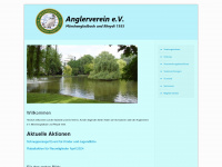 anglerverein-mg-ry.de Webseite Vorschau