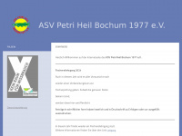 petri-heil-bochum.de Webseite Vorschau