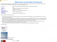 bdf-schachserver.de Webseite Vorschau