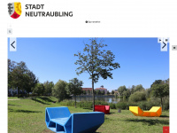 stadt-neutraubling.de Webseite Vorschau