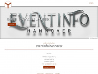 eventinfo-hannover.de Webseite Vorschau