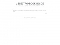 electrobooking.de Webseite Vorschau