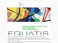 equatis.com Webseite Vorschau