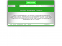 electroneo.de Webseite Vorschau