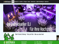 eventmaxx.de Webseite Vorschau