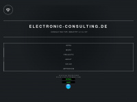 electronic-consulting.de Webseite Vorschau