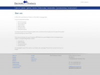 electronic-products.com Webseite Vorschau