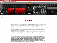 esope.de Webseite Vorschau