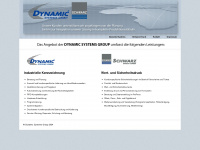 dynamic-holding.de Webseite Vorschau