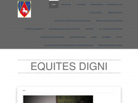 equites-digni.de Webseite Vorschau