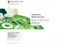electronica-media.de Webseite Vorschau