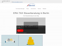 era-tax.de Webseite Vorschau