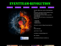 eventteam-revolution.eu Webseite Vorschau