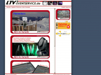eventtechnik24.de Webseite Vorschau