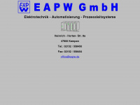 eapw-gmbh.de Webseite Vorschau