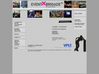 eventxbrigade.de Webseite Vorschau