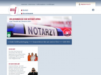 notarzt-boerse.de Webseite Vorschau