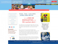 biergarten-aachenerweiher.de Webseite Vorschau