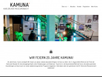 kamuna.de Webseite Vorschau