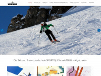 sportique.de Webseite Vorschau