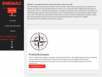 enemac.de Webseite Vorschau
