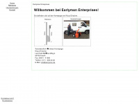 earlyman.de Webseite Vorschau