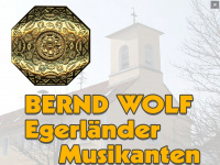 egerlaender-musikanten.com Webseite Vorschau