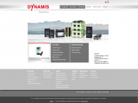 dynamis-batterien.com Webseite Vorschau
