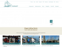 elegant-sailing.de Webseite Vorschau