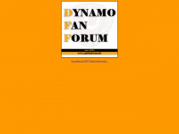 dynamo-forum.de Webseite Vorschau