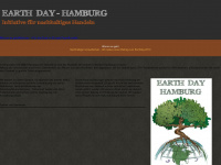earthday-hamburg.de Webseite Vorschau
