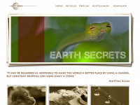earthsecrets.de Webseite Vorschau