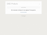 ease-products.de Webseite Vorschau