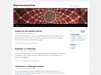 espressomaschine.wordpress.com Webseite Vorschau