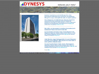 dynesys.de Webseite Vorschau