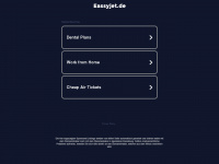 eassyjet.de Webseite Vorschau