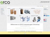 erco-onlineshop.de Webseite Vorschau