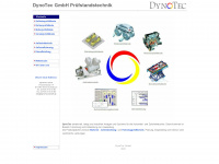 dynotec-gmbh.com Webseite Vorschau
