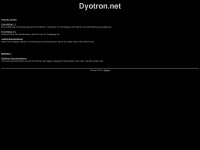 dyotron.net Webseite Vorschau