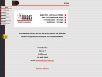 elektro-arbes.de Webseite Vorschau