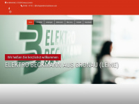 elektro-beckmann.com Webseite Vorschau