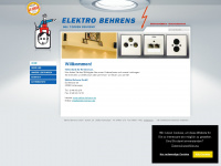 elektro-behrens.de Webseite Vorschau