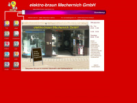elektro-braun-mechernich.de Webseite Vorschau
