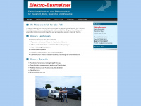 elektro-burmeister.de Webseite Vorschau