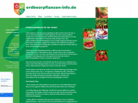 erdbeerpflanzen-info.de Webseite Vorschau