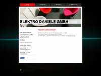 elektro-daniele.de Webseite Vorschau