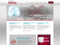 elektro-davin.de Webseite Vorschau